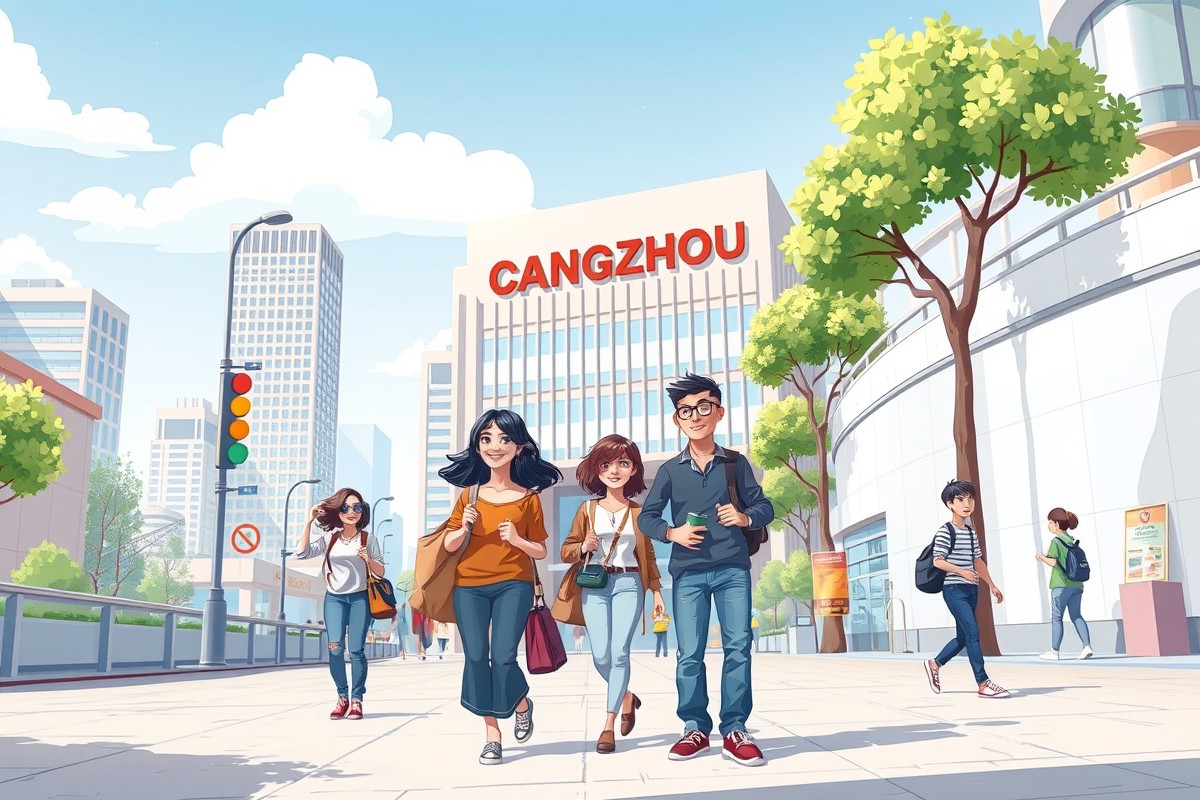 Иностранцы в городе Цаньчжоу (Cangzhou 沧州市) для групп WeChat.
