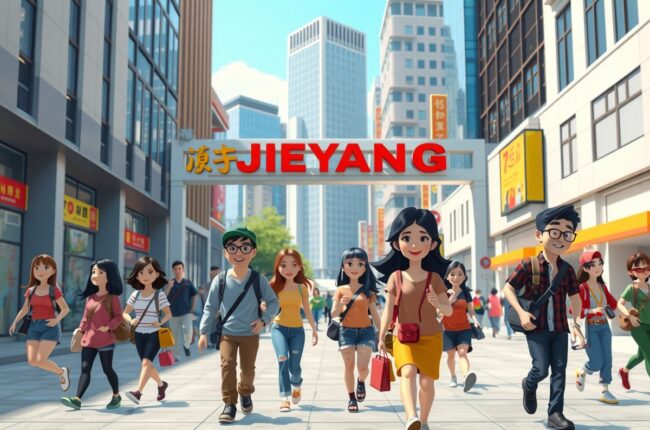 Иностранцы в городе Цзеян (Jieyang 揭阳市) для поиска групп WeChat.