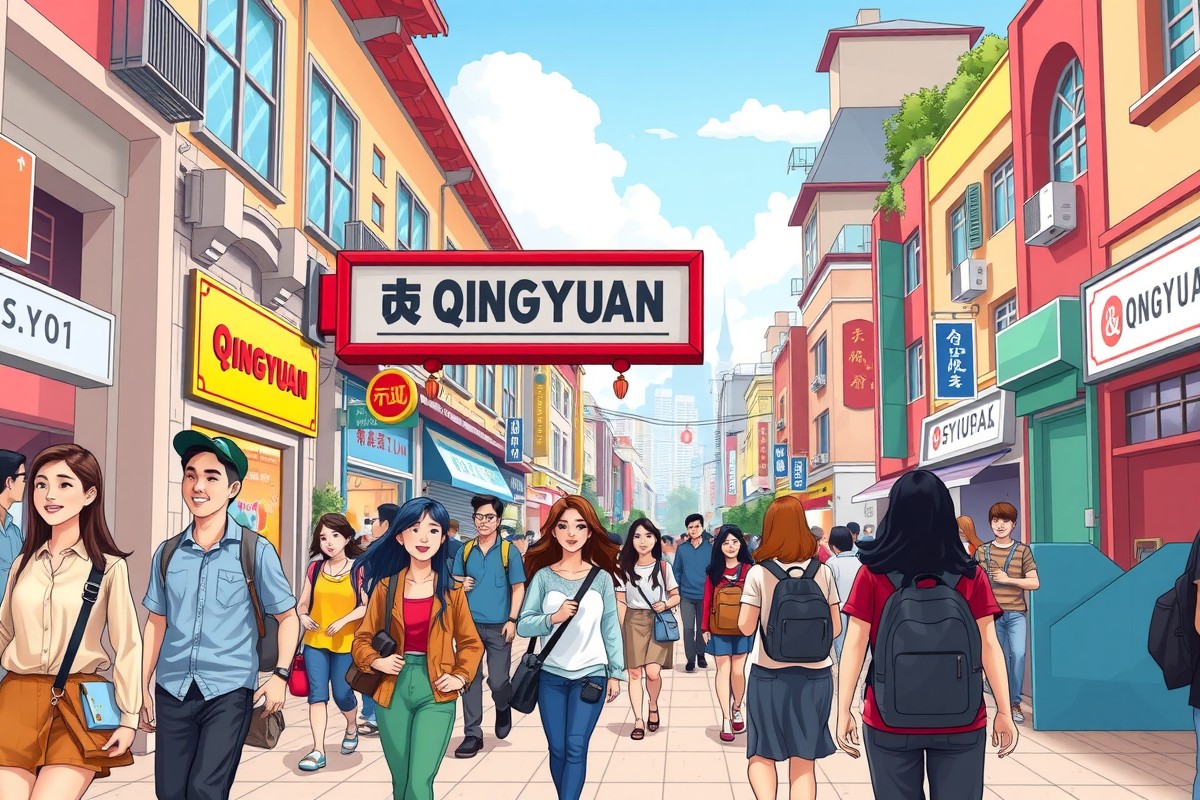 Иностранцы в городе Цинюань (Qingyuan) для групп WeChat.