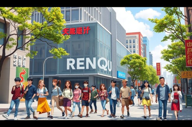 Иностранцы в городе Реньцю (Renqiu 任丘市) для поиска работы и жилья в группах WeChat.