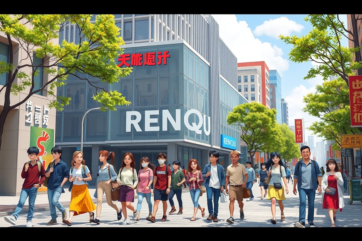 Иностранцы в городе Реньцю (Renqiu 任丘市) для поиска работы и жилья в группах WeChat.