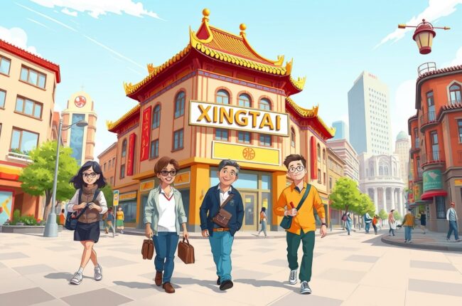 Иностранцы в городе Синтай (Xingtai 邢台市) для групп WeChat.