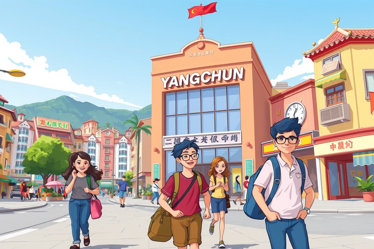 Иностранцы в городе Янчунь (Yangchun 阳春市) для групп WeChat.